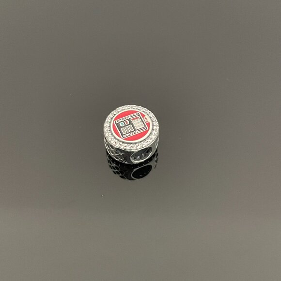 Disney Parks Pandora Darth Vader Star Wars Button Charm - Picture 4 of 5